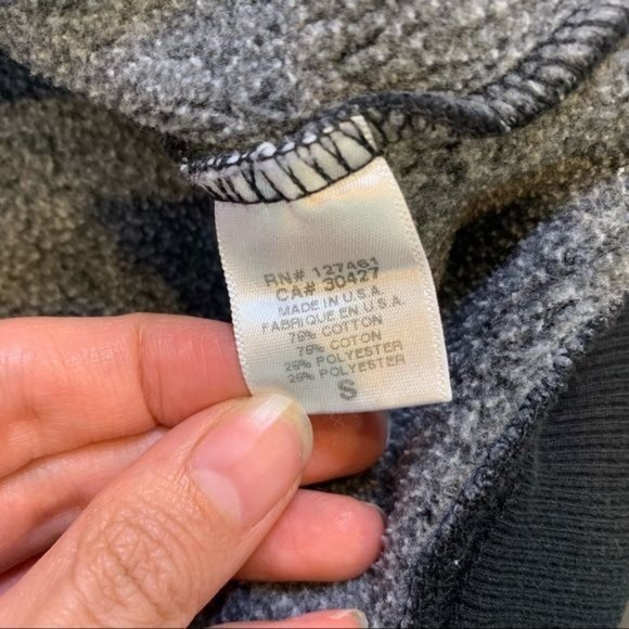 Wildfox Dark Grey Oo La La Graphic Front Long Sleeve Crewneck Sweatshirt Small - Picture 10 of 11